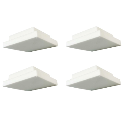 4 Aussenecken OL-45 weiss Lichtleisten